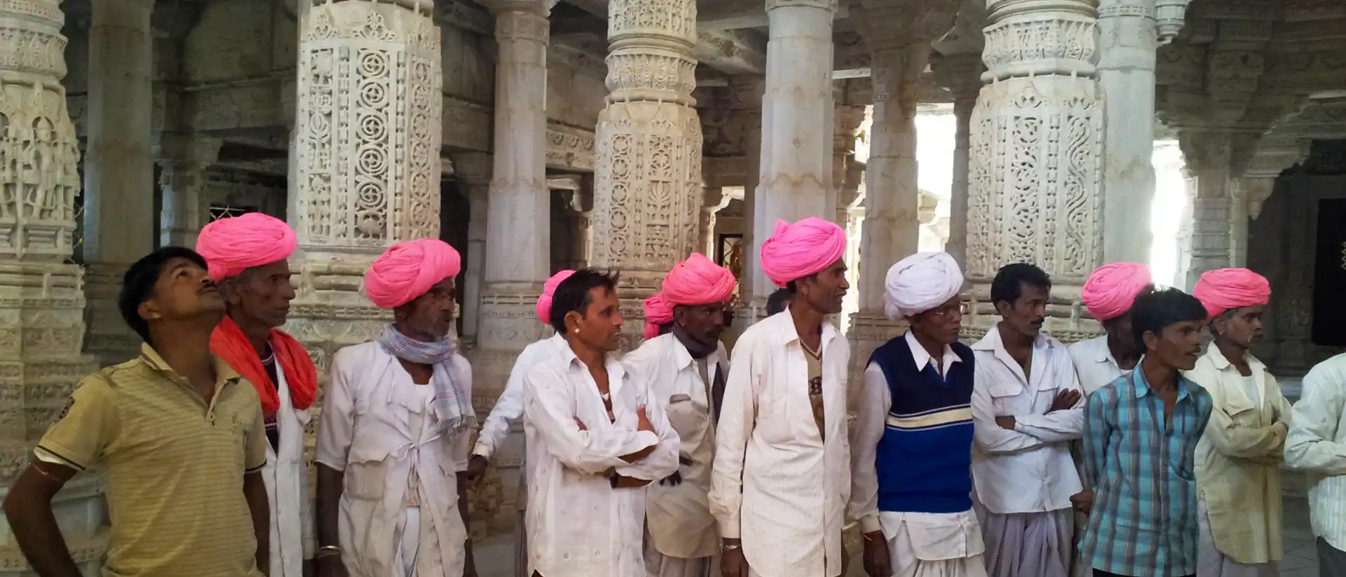 Ranakpur Menschen mit Turban