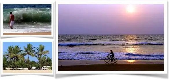 Goa Badeurlaub Strand in Indien