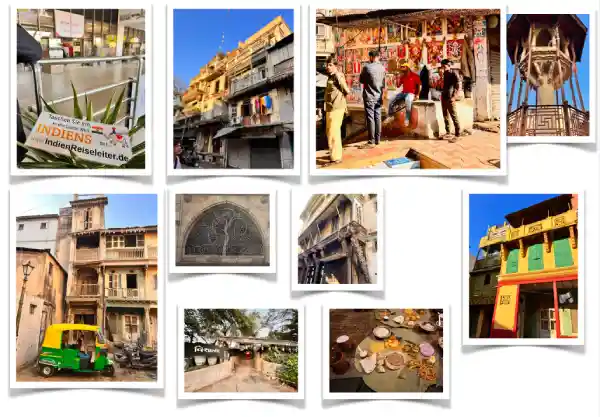 Ahmedabad Stadt erkunden in Gujarat Rundreise, Indien