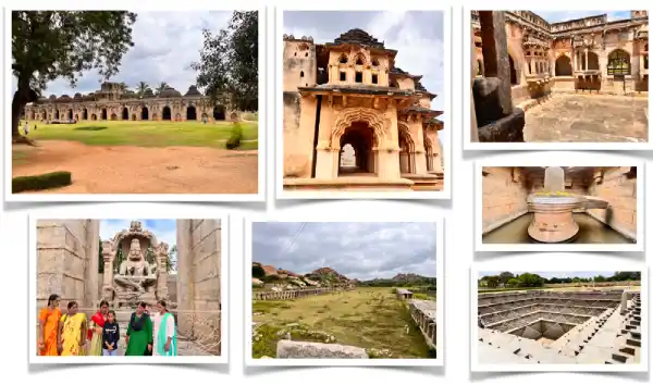 Die Ruinen von Hampi in der Südindien Rundreise